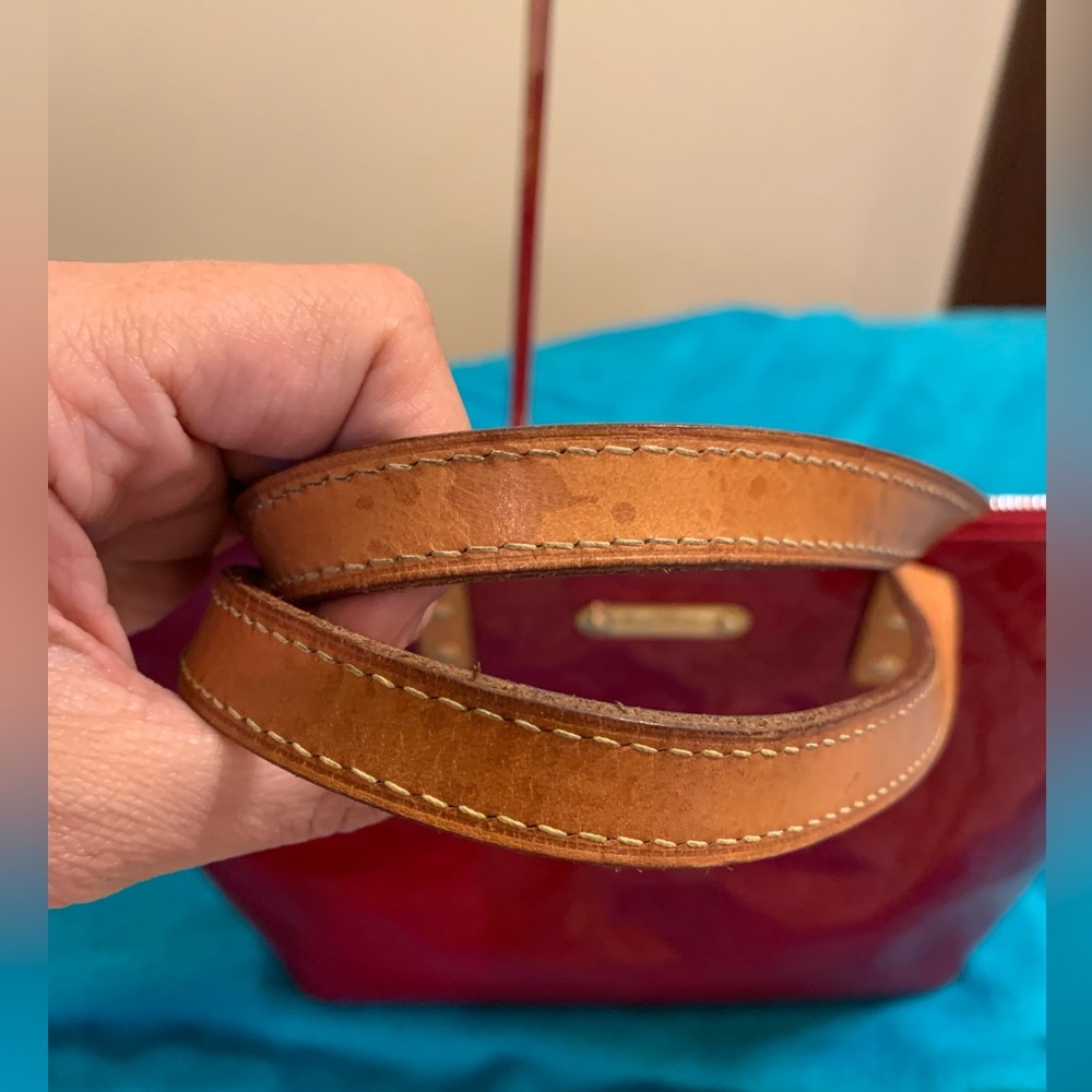 🌸Vintage Louis Vuitton Vernis Bellevue GM red🌸 - Picture 10 of 11
